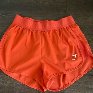 Gymshark orange shorts